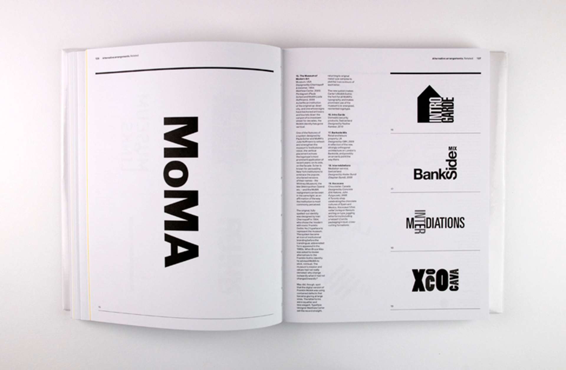 Logotype p136-137 - MoMA